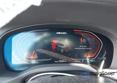 2020 BMW X3 M40I from USA, damaged, VIN 5UXTY9C00L9D33614